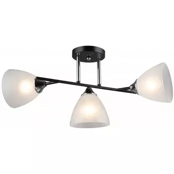 Потолочная люстра на штанге Imex MD.2142-3-S-BK+CH