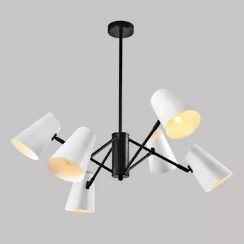 Потолочная люстра на штанге Imex MD.23670-6-P-BK