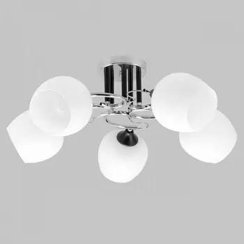 Потолочная люстра на штанге Imex MD.3618-5-S-CH+BK