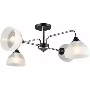 Потолочная люстра на штанге Imex MD.4196-4-S-CH+BK