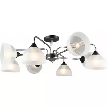 Потолочная люстра на штанге Imex MD.4196-8-S-CH+BK