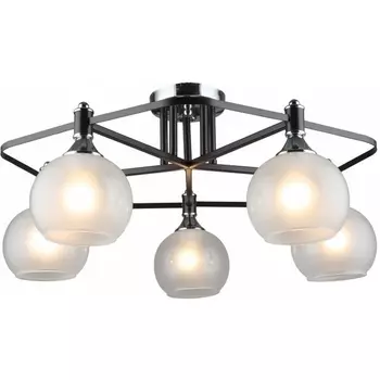 Потолочная люстра на штанге Imex MD.4214-5-S-COFFEE+CH