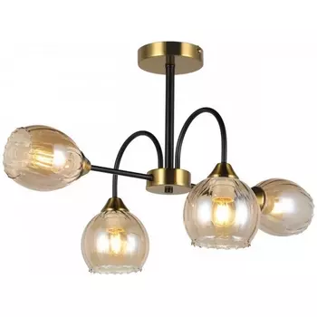 Потолочная люстра на штанге Imex MD.51831-4-S-BK+BR