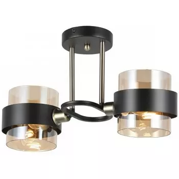 Потолочная люстра на штанге Imex MD.51893-2-S-BK+AB