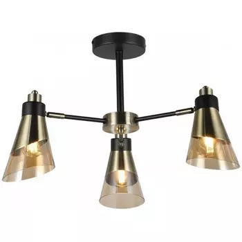 Потолочная люстра на штанге Imex MD.51902-3-S-BK+AB