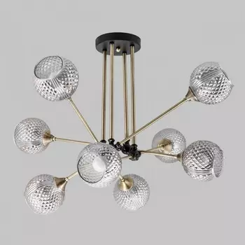 Потолочная люстра на штанге Imex MD.5299-8-S-AB+BK