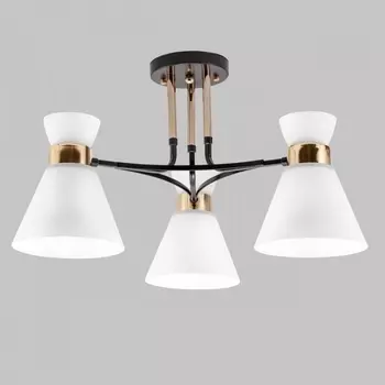 Потолочная люстра на штанге Imex MD.5692-3-S-COFFEE+FGD