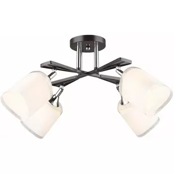 Потолочная люстра на штанге Imex MD.5959-4-S-COFFEE+CH