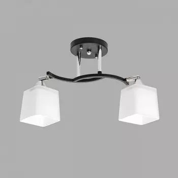 Потолочная люстра на штанге Imex MD.6106-2-S-BK+CH