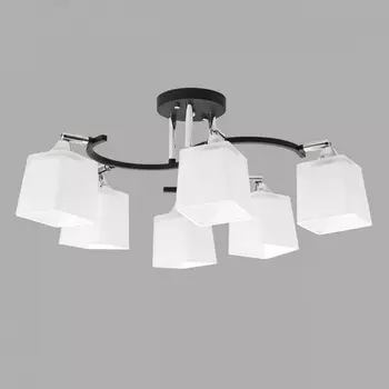 Потолочная люстра на штанге Imex MD.6106-6-S-BK+CH