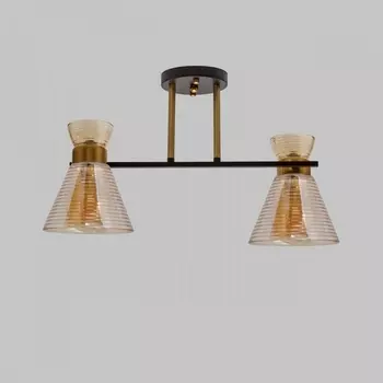 Потолочная люстра на штанге Imex MD.6200-2-S-BK+COP