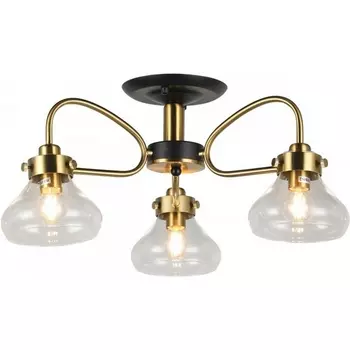 Потолочная люстра на штанге Imex MD.73963-3-S-BK+BR