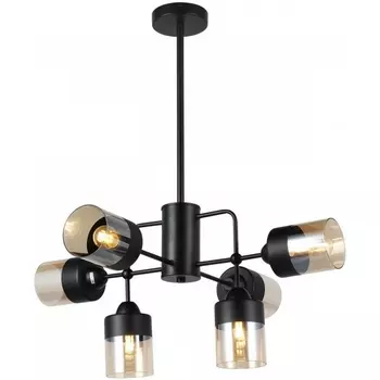 Потолочная люстра на штанге Imex MD.74785-6-S-BK