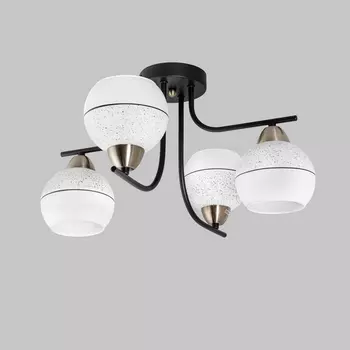 Потолочная люстра на штанге Imex MD.8136-4-S-BK+AB