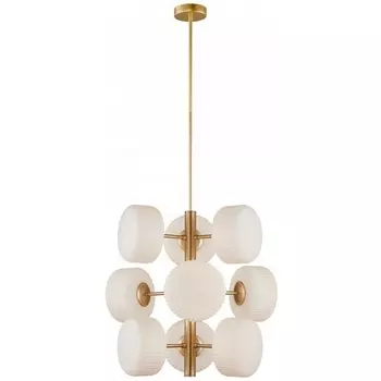 Потолочная люстра на штанге Imex MD.9366-9-P-MGD