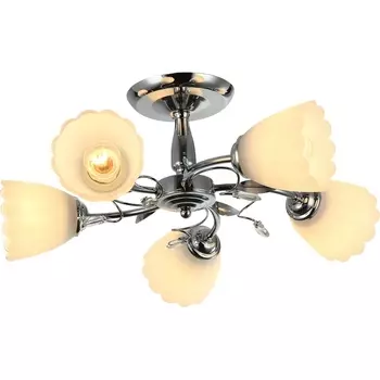 Потолочная люстра на штанге Imex MD.AL-0003-5 CH