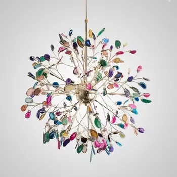 Потолочная люстра Agate 8 L12 Multicolor ImperiumLoft Agate-801 (193383-23)