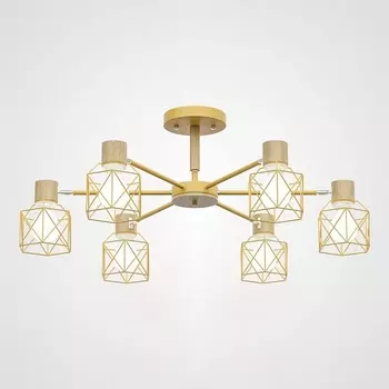 Потолочная люстра Corf B3 Yellow 6 Lamps ImperiumLoft Corf-B01 (192773-26)