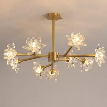 Потолочная люстра Lotos Two D80 ImperiumLoft Lotos-Two01 (203938-26)