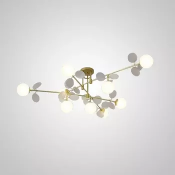 Потолочная люстра Matisse B D120 Gold White ImperiumLoft Matisse-B (194951-23) в форме шара