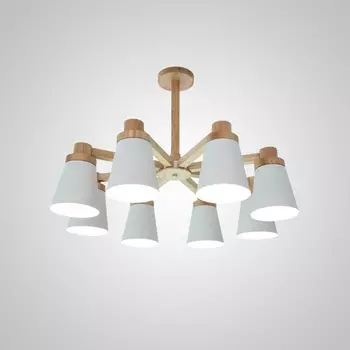 Потолочная люстра Prop 8 White ImperiumLoft Prop01 (191993-23)