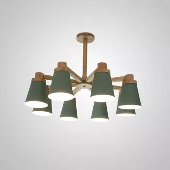 Потолочная люстра Prop 8 Green ImperiumLoft Prop01 (191992-23)