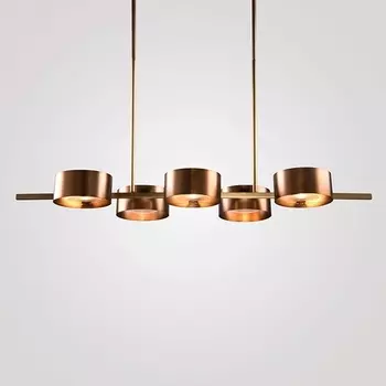 Потолочная люстра Sound Or6 Suspension Lamp 5 ImperiumLoft Trial01 (102140-26)