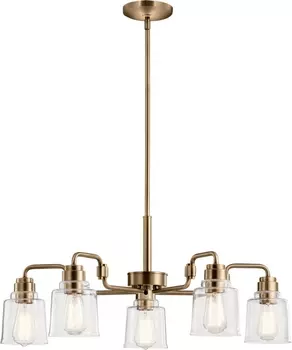 Потолочная люстра на штанге Kichler Aivian KL-AIVIAN5-WBR