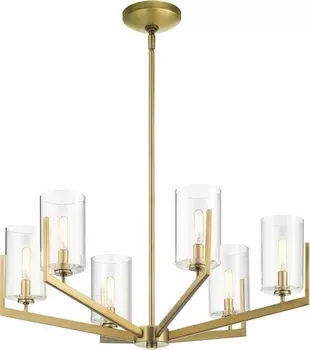 Потолочная люстра на штанге Kichler Nye QN-NYE6-BNB