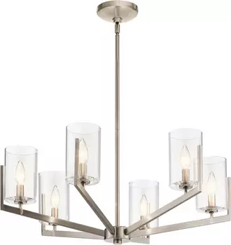 Потолочная люстра на штанге Kichler Nye QN-NYE6-CLP