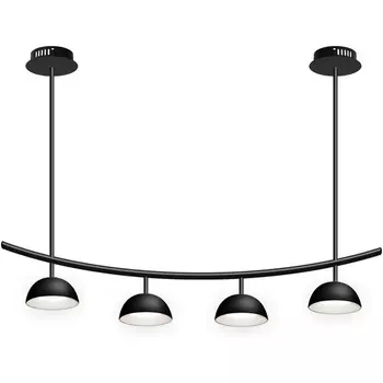 Потолочная светодиодная люстра на штанге Kink Light Стиви 07652-4,19