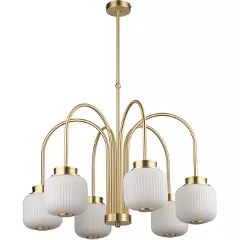 Потолочная люстра на штанге Kutek Alba ALB-ZW-6(ZM)