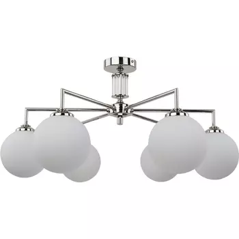 Потолочная люстра на штанге Kutek Artu Glass ART-PL-6(N)G шарики Kutek Mood