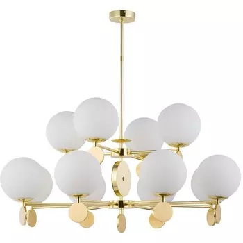 Потолочная люстра на штанге Kutek Dimaro DIM-ZW-8+4(P) шарики