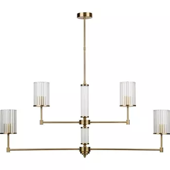 Потолочная люстра на штанге Kutek Empoli Ryfel EMP-ZWL-4(P)R Kutek Mood