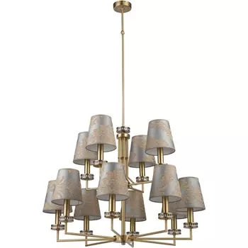 Потолочная люстра на штанге Kutek Genova GEN-ZW-8+4(P/A)