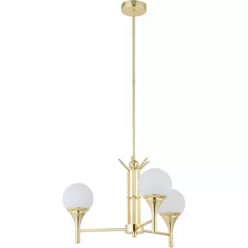 Потолочная люстра на штанге Kutek Meleze MEL-ZW-3(Z) шарики