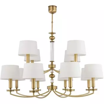 Потолочная люстра на штанге Kutek Rossano ROS-ZW-8+4(P/A)