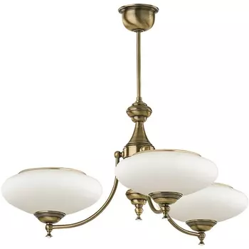 Потолочная люстра на штанге Kutek San Marino Shade SAN-ZW-3(P)CR