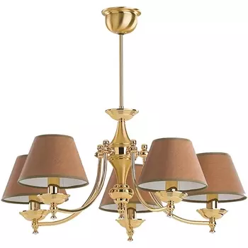 Потолочная люстра на штанге Kutek San Marino Lampshade SAN-ZW-5(Z/A)CR