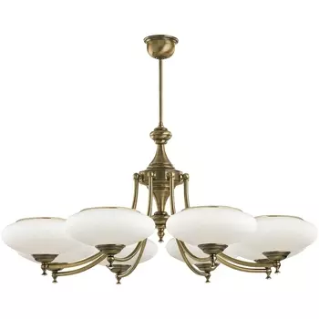 Потолочная люстра на штанге Kutek San Marino Shade SAN-ZW-8(P)CR