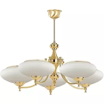 Потолочная люстра на штанге Kutek San Marino Shade SAN-ZW-5(Z)CR