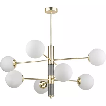 Потолочная люстра на штанге Kutek Ultimo ULT-ZW-8(Z) в форме шара Kutek Mood