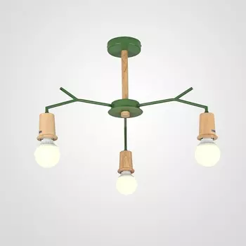 Потолочная люстра на штанге Les Color D72 Green Imperiumloft ?Lesc_01 (220505-23) ImperiumLoft