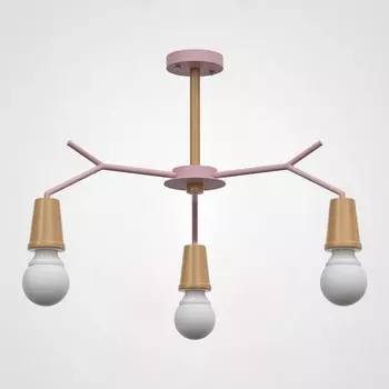 Потолочная люстра на штанге Les Color D72 Pink Imperiumloft ?Lesc_01 (220511-23) ImperiumLoft