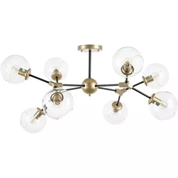 Потолочная люстра молекулы на штанге Lightstar Beta 785083