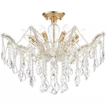 Потолочная люстра на штанге Lumien Hall Kaya LH0027/8C-FGD