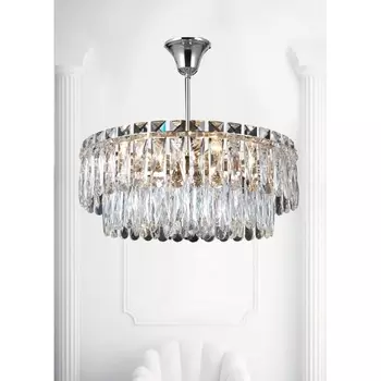 Потолочная люстра на штанге Lumien Hall Kristin LH0066/6C-CR-CL