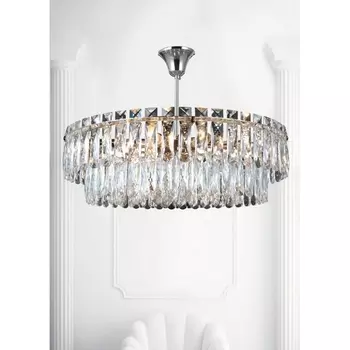 Потолочная люстра на штанге Lumien Hall Kristin LH0066/8C-CR-CL