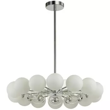 Потолочная люстра на штанге Lumion Marlene 6550/14C хром G9 14*25W 220V